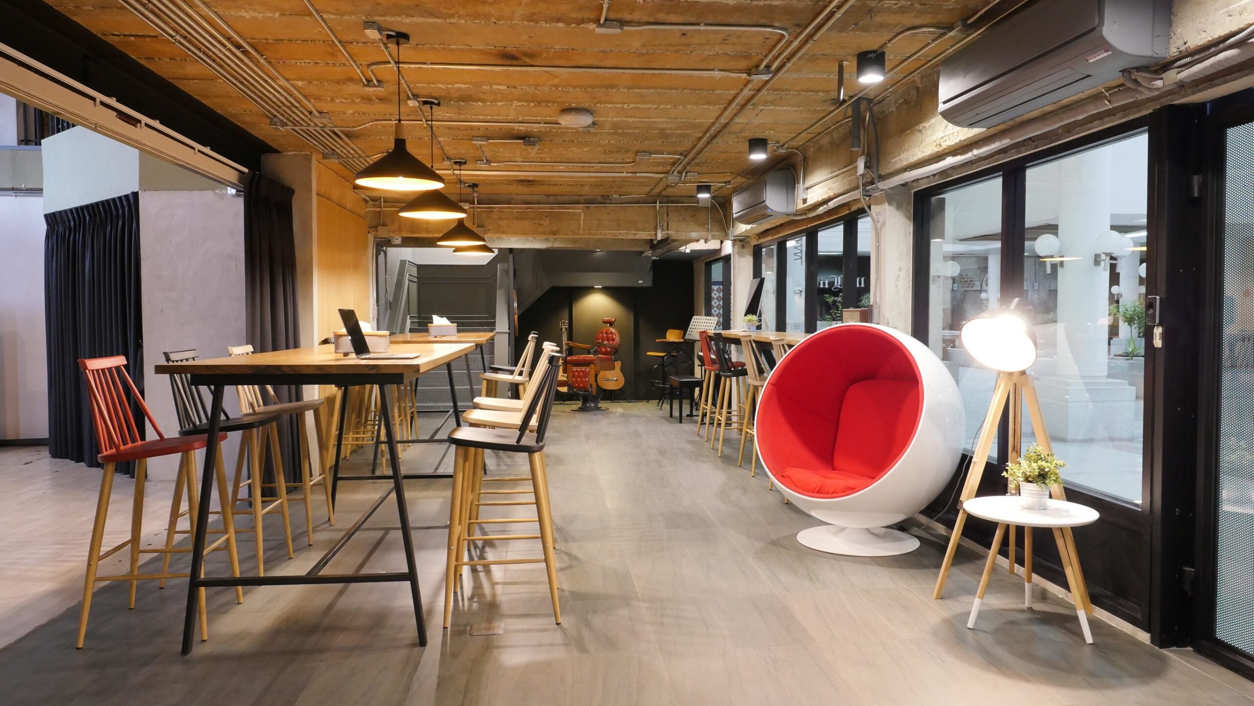 Lounge area